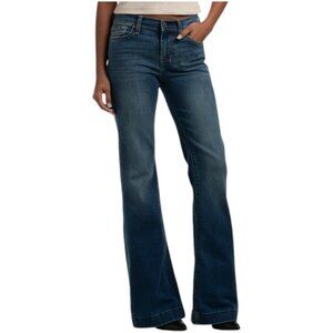 7 For All Mankind Dark Blue Flare Jeans